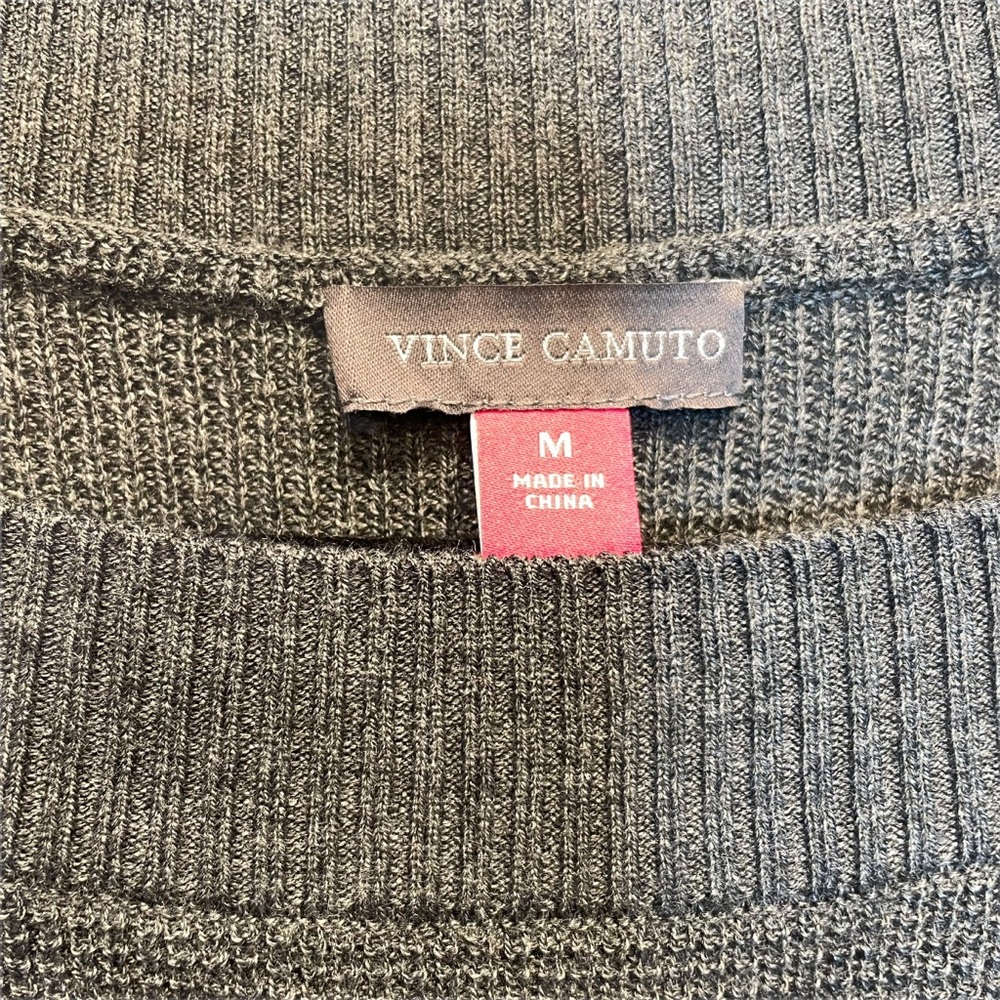 Vince Camuto Button Shoulder Color Block Sweater … - image 5